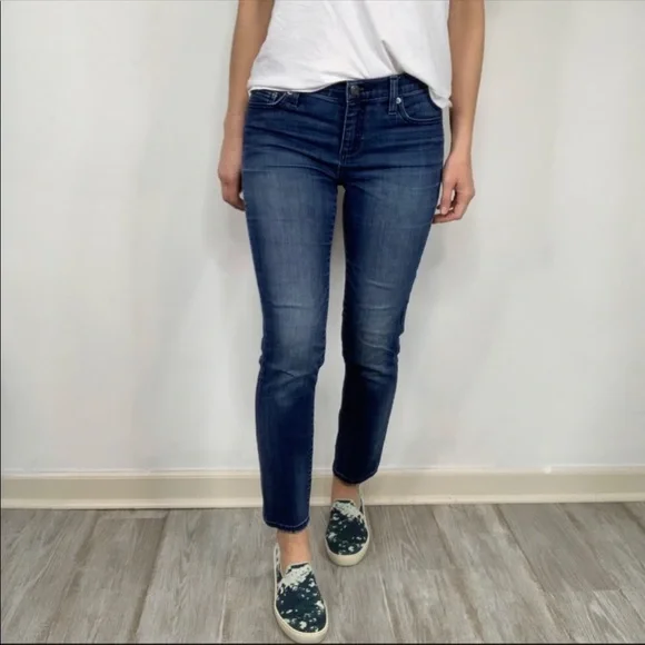 Gap Girlfriend Denim Jeans Blue 4R - Picture 1 of 11